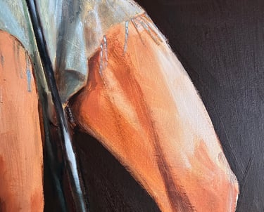 Detalle piernas Tina Turner Aby Sánchez