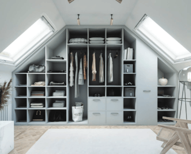 dressing sous pente sur mesure