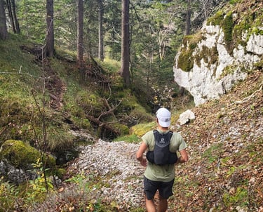Myphysiocoaching court dans la foret