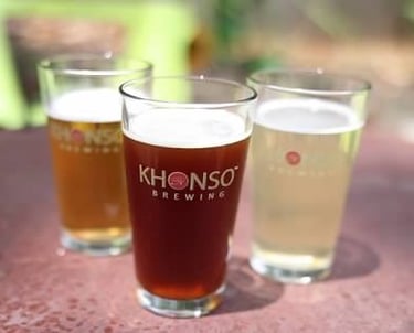 Khonso Beer IPA, Lager, Hopwater, thc-cbd beverage