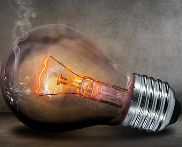 COZINHA COM LAMPADA QUEIMADA