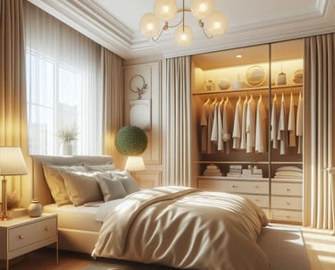  QUARTO DE CASAL  COM ARMÁRIO