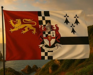 drapeau breton chevalier