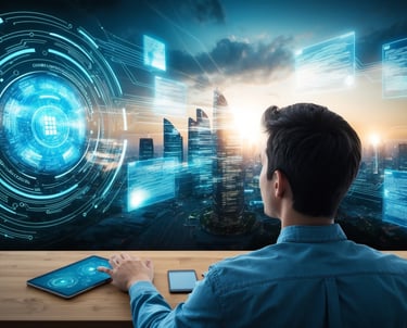 Fusão Futurista de IA