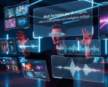 Um homem de camisa preta está segurando um tablet.