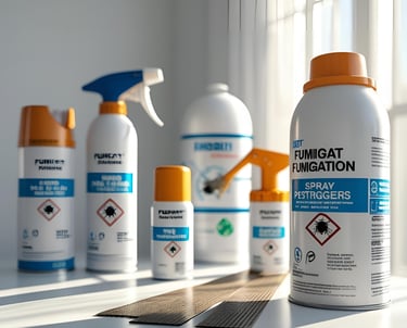 Productos de fumigación certificados