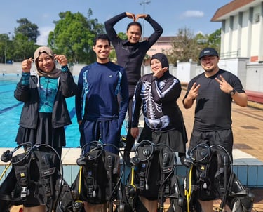 masktank scuba pool sessions