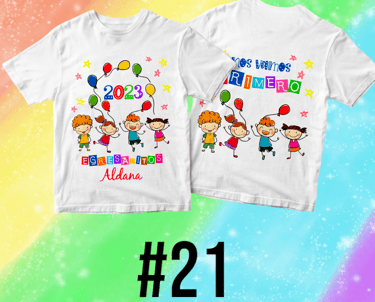 Remera para egresaditos de Jardin de Infantes