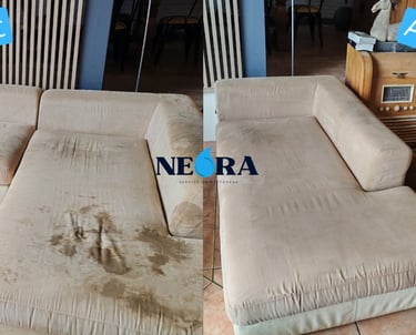 nettoyage canapé la rochelle avant apres resultat nettoyage textile