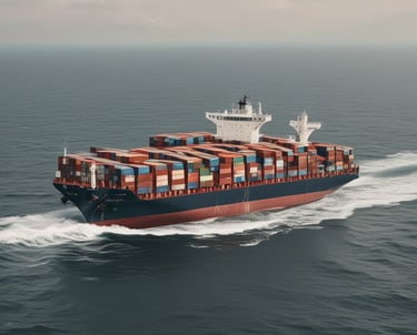 A logistics team managing food imports at a warehouse.