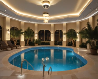 a man riding a skateboard down the side of a ramp