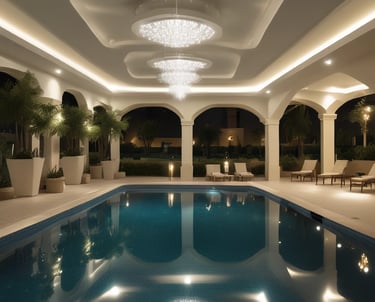 a man riding a skateboard down a street next to tall buildings