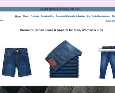 pants manufacturer & exporter