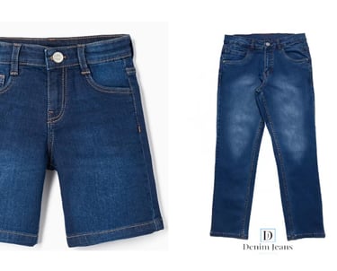 Export Quality Kids Denim Pants