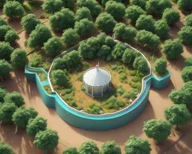 A visual representation of innovative biotechnology solutions.