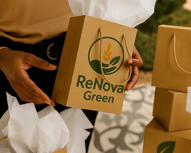 Economia circolare con carta ecologica ReNova Green