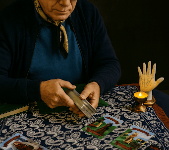 That wise old dude reading tarot cards in rudheath, cheshire