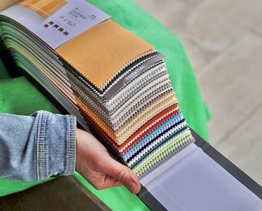 Nuancier de toiles de stores Dickson