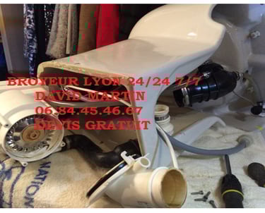 WC broyeur bouché La Grande Motte