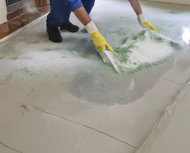 multicolored electronic part