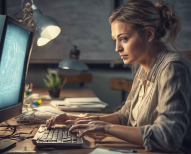 black digital device on table