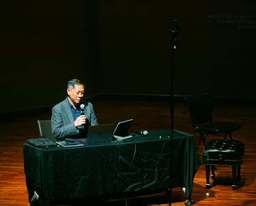 A given lecture by the composer in the conference