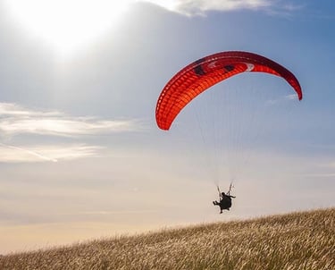 voo duplo de parapente serra da moeda bh