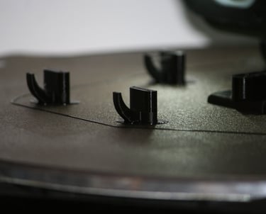 crochet sur mesure imprimé en 3D FDM