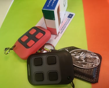 Универсальный пульт Cube с талисманом Святого Христофора для ворот и шлагбаумов