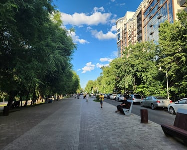 Kazakhstan city streets