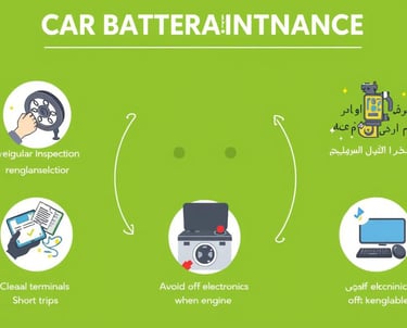 تبديل بطاريات سيارات في الكويت