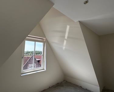 Schilderen van de zolder