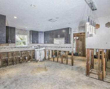 Flooded home mitigation