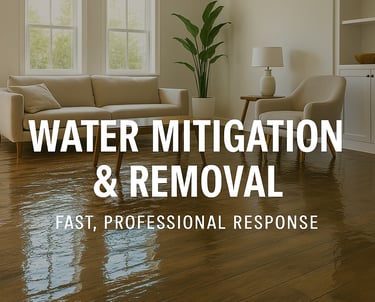 water-damaged hardwood floors Magnolia TX