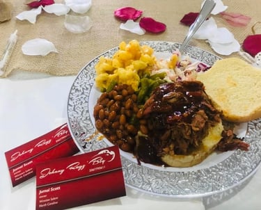 a plate of food with a sandwich and a sandwich