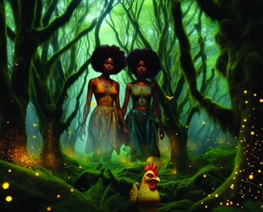 Njeri and Abeba in Romancing The Old