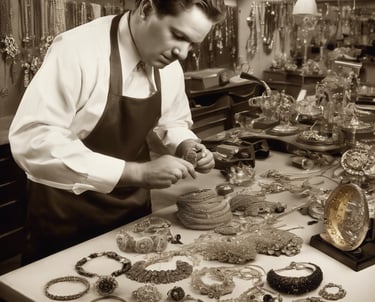 A stack of gold bars sitting on top of a table