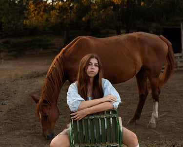 Photo équitation, portrait femme et cheval, photo éditoriale cheval