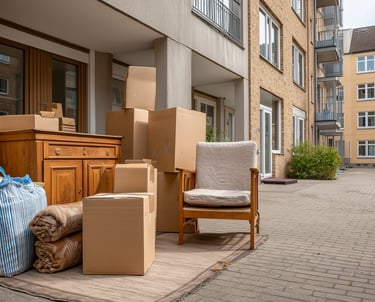 Messiewohnung professionell entrümpelt und gereinigt