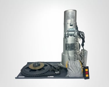 Motor lateral Potenza para puertas metálicas enrollables, Cali Rollgates