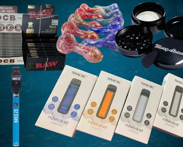 Glass Pieces & Accessories - Worthington, MN Smoke Shop