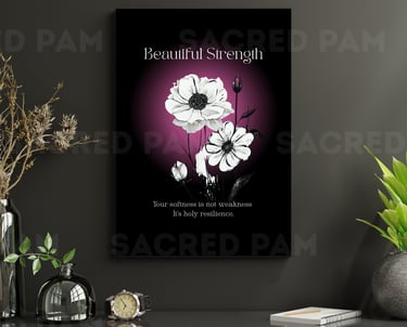 a vase with flowers and a vase with a clock