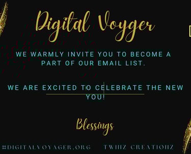 Digital Voyager is digital/motivational 