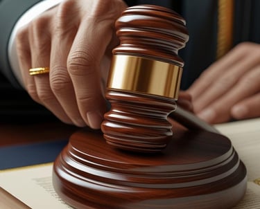 a judge's gavel