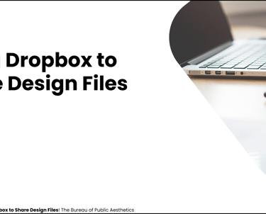 Coverpage screenshot of Using Dropbox to Share Design Files eLearningcourse.