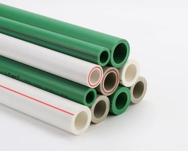 Durable PPR pipes for hot and cold water systems UAE