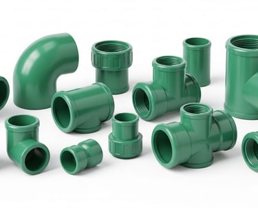 German engineered PPR pipe fittings and joints