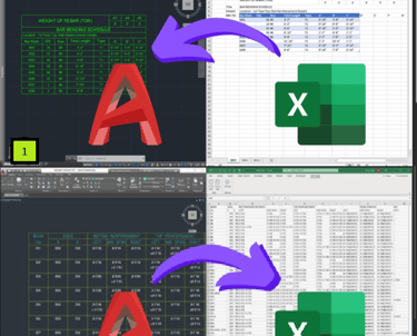 a computer screen showing a set of three different types of software
