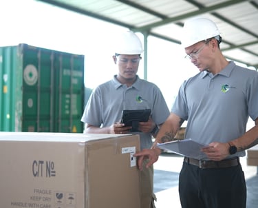 Furniture quality control inspection in Indonesia before shipment