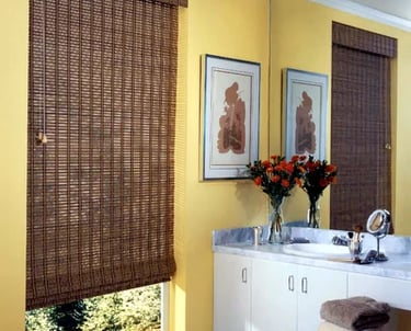 Fancy chicks add style and privacy to your home, offering protection from sunlight and heat with ele